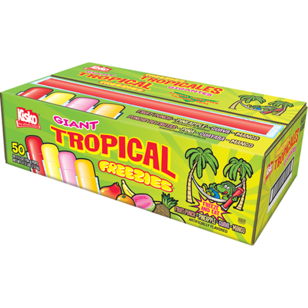 Kisko – Giant Tropical Freezies – 50/5.5 oz
