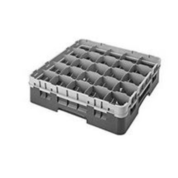 Camrack Glass Rack, with soft gray extender, full size, (25) compartments